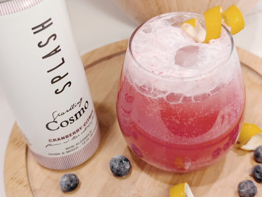 Recipe 28 | Blueberry Coconut Cosmo